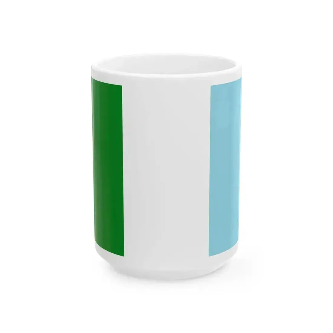 Datem del Maranon flag (Peru) White Coffee Mug 15oz - Go Mug Yourself