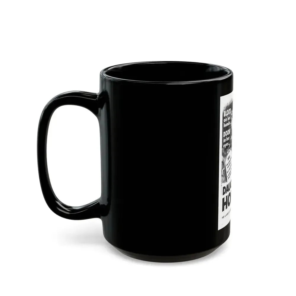 DAUGHTER OF HORROR (DEMENTIA) 1955 Movie Poster - Black Coffee Mug - Go Mug Yourself