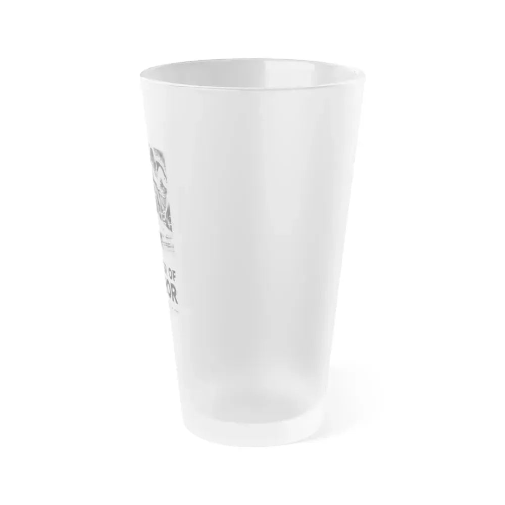 DAUGHTER OF HORROR (DEMENTIA) 1955 Movie Poster - Frosted Pint Glass 16oz - Go Mug Yourself
