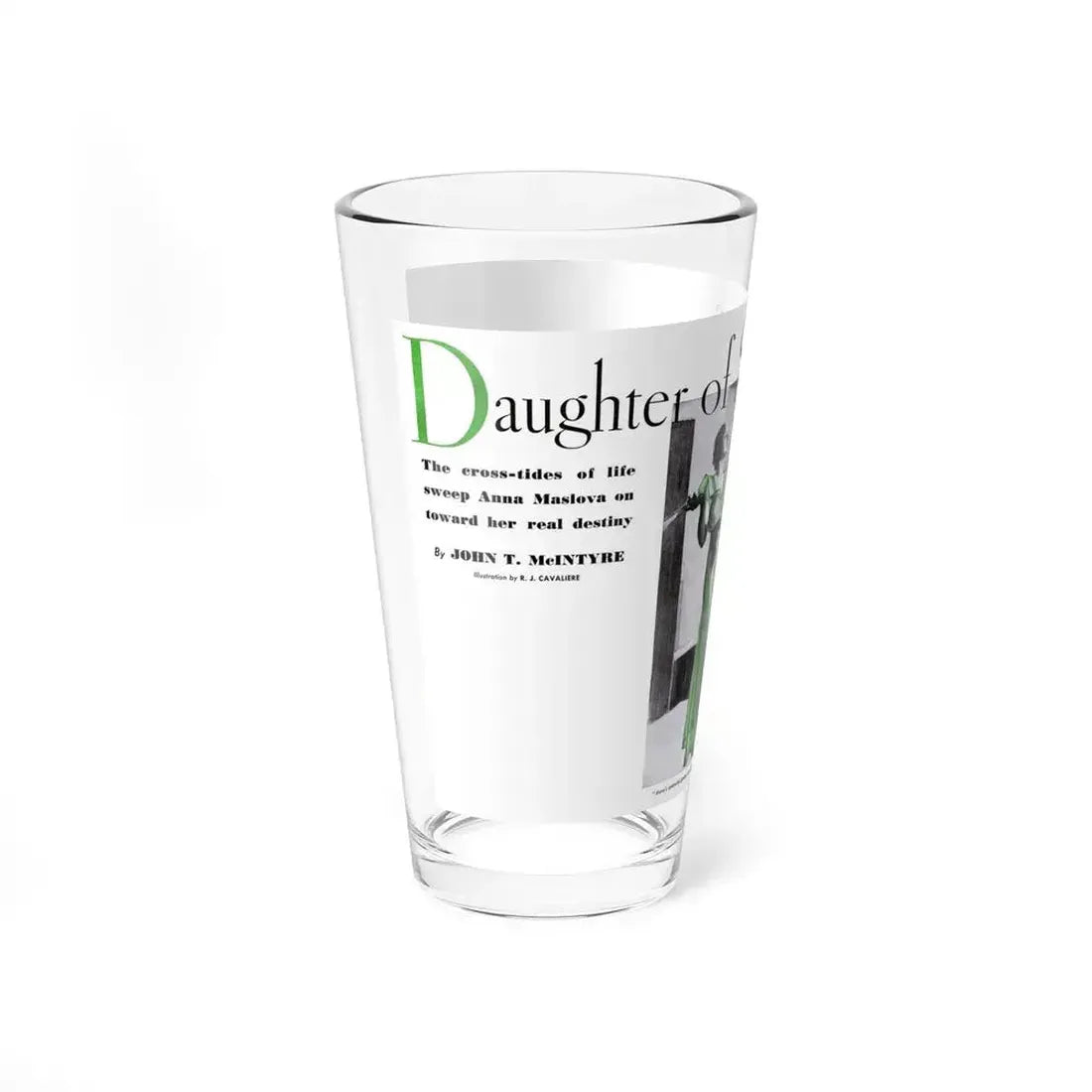 Daughter of Strife, Pictorial Review, June 1933 - Pint Glass 16oz - Go Mug Yourself