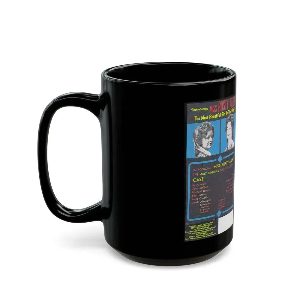 DAUGHTER OF THE SUN SOMETHING WEIRD VIDEO (VHS COVER) - Black Coffee Mug - Go Mug Yourself