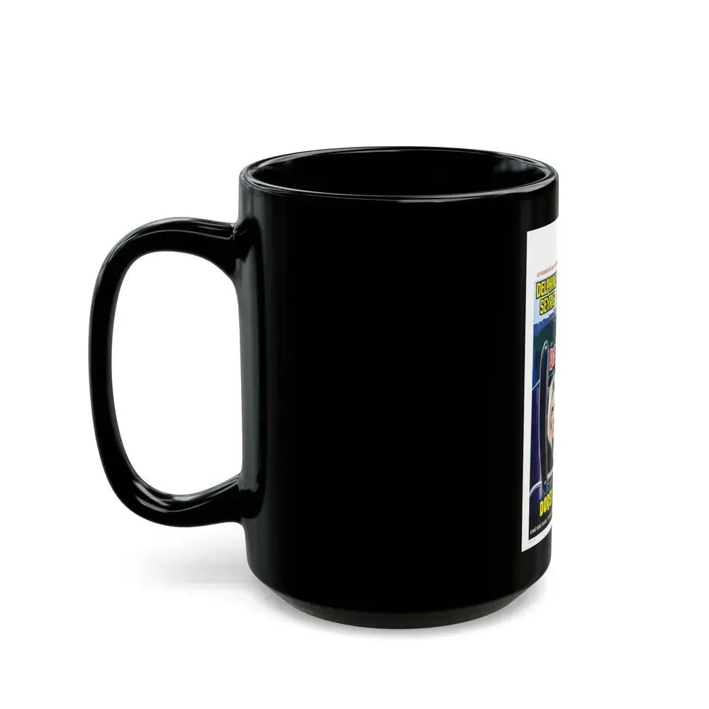 DAUGHTERS OF DARKNESS (BELGIAN) 1971 Movie Poster - Black Coffee Mug - Go Mug Yourself