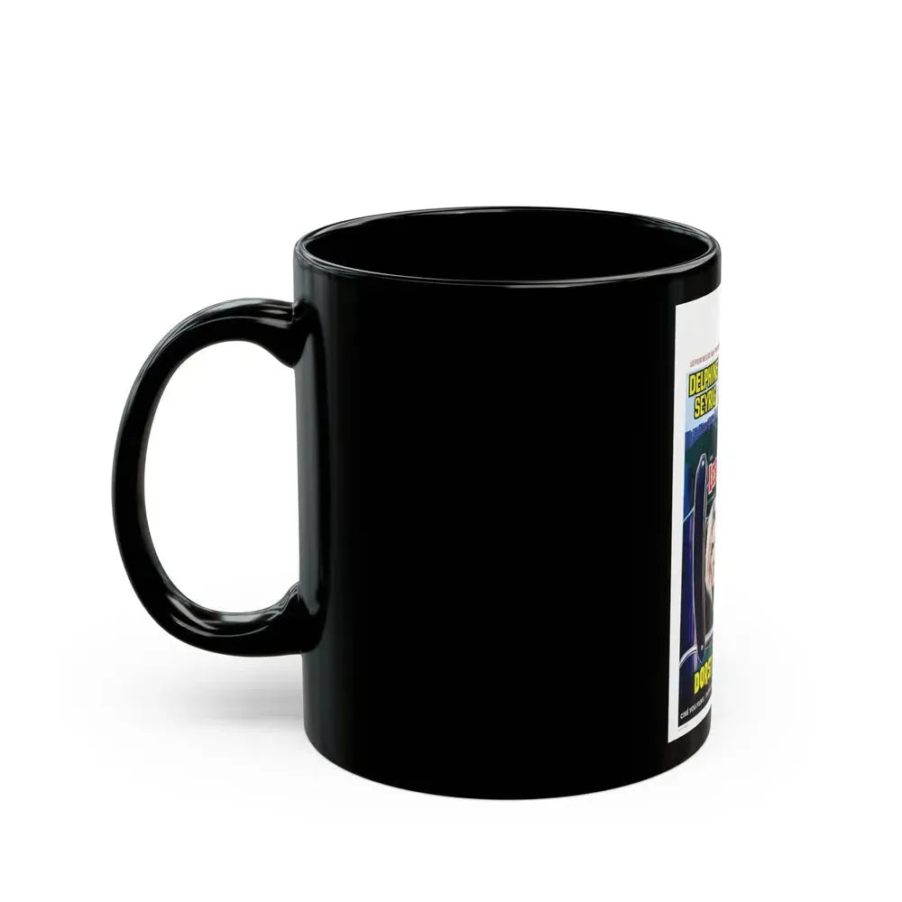 DAUGHTERS OF DARKNESS (BELGIAN) 1971 Movie Poster - Black Coffee Mug - Go Mug Yourself