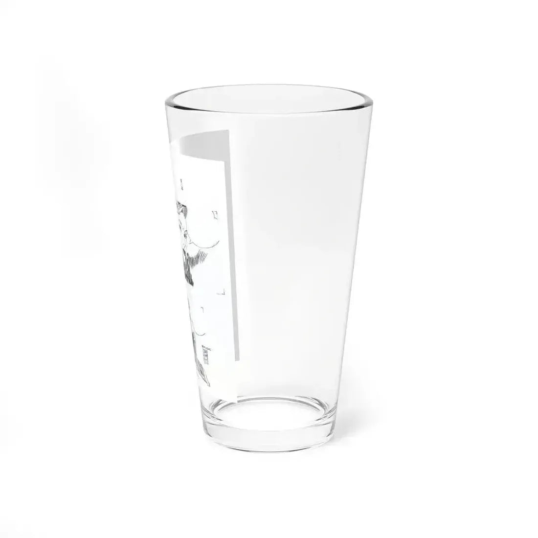 Dave Sim 'The Strange Death of Alex Raymond' Preliminary Artwork (2013) - Pint Glass 16oz - Go Mug Yourself