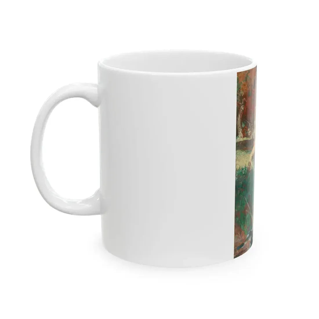 Dawn, Dawn, Dawn, Ticonderoga pencil advertisement, 1932 - White Coffee Mug - Go Mug Yourself