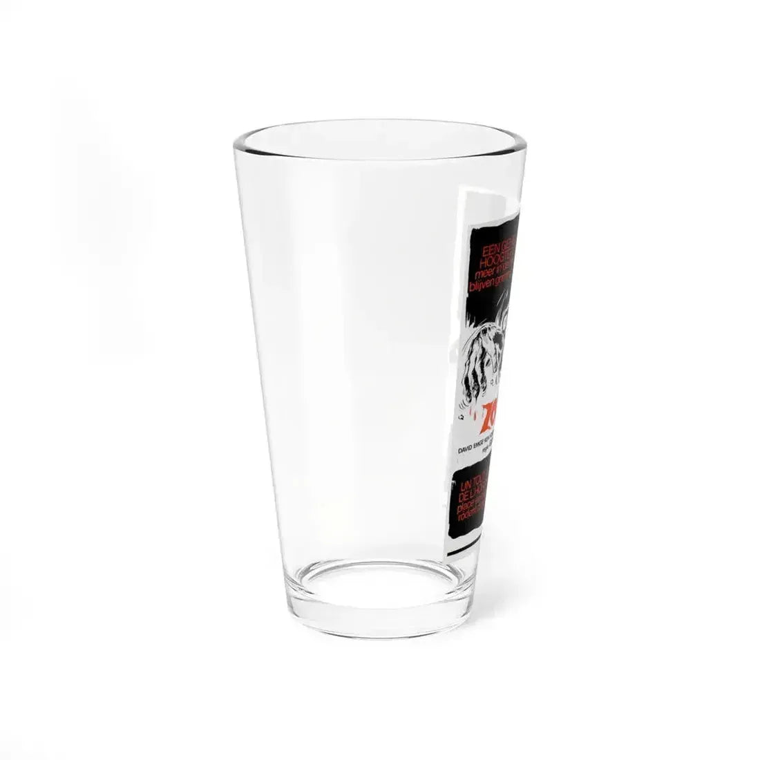 DAWN  OF THE DEAD (BELGIAN) 1978 Movie Poster - Pint Glass 16oz - Go Mug Yourself