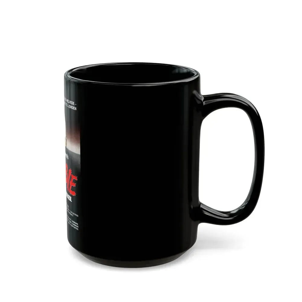 DAWN OF THE DEAD (DANISH) 1978 Movie Poster - Black Coffee Mug - Go Mug Yourself