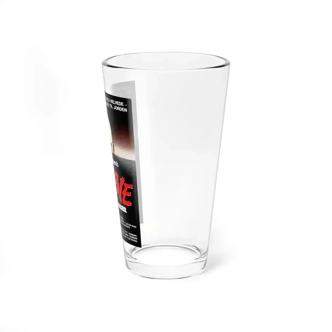 DAWN OF THE DEAD (DANISH) 1978 Movie Poster - Pint Glass 16oz - Go Mug Yourself