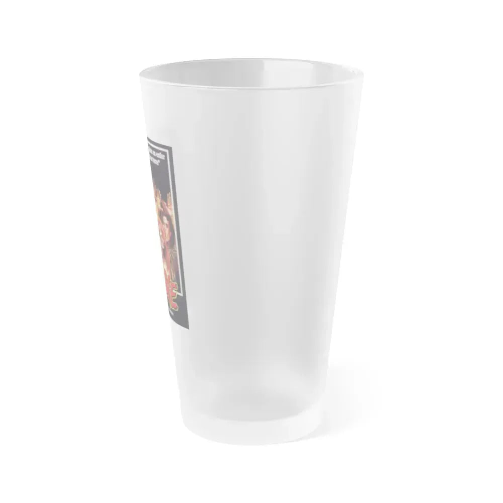 DAWN OF THE DEAD (FRENCH) 1978 Movie Poster - Frosted Pint Glass 16oz - Go Mug Yourself