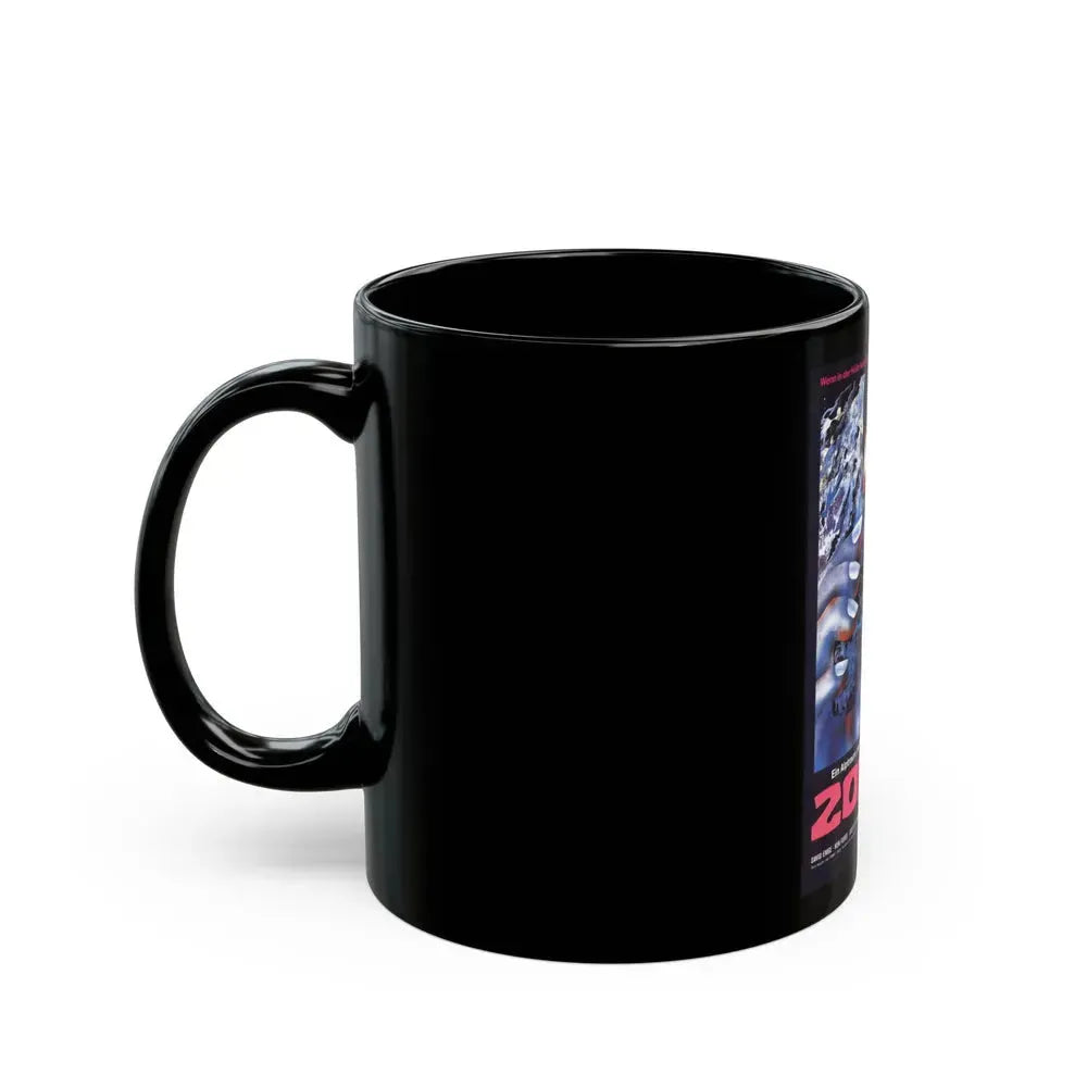 DAWN OF THE DEAD (GERMAN) 1978 Movie Poster - Black Coffee Mug - Go Mug Yourself