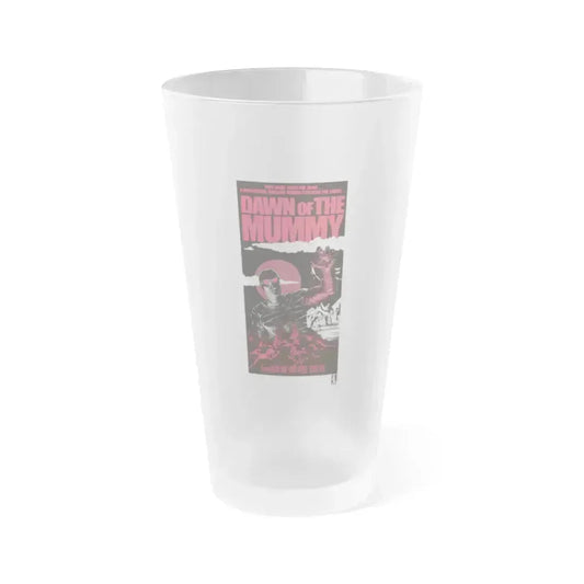 DAWN OF THE MUMMY (2) 1981 Movie Poster - Frosted Pint Glass 16oz 16oz Frosted - Go Mug Yourself