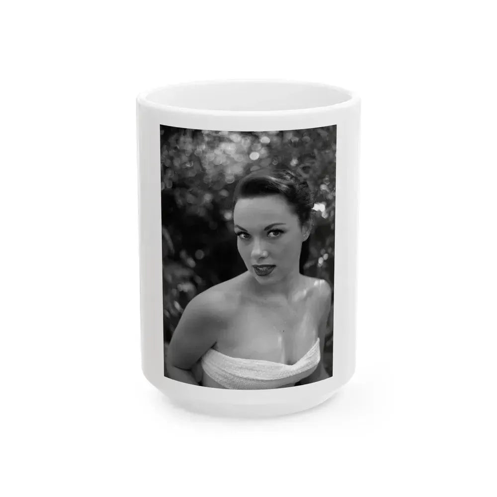 Dawn Richard #02 (Vintage Female Icon) White Coffee Mug 15oz - Go Mug Yourself