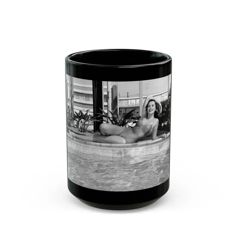 Dawn Richard #06 (Vintage Female Icon) Black Coffee Mug 15oz - Go Mug Yourself