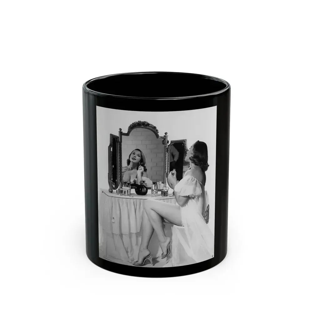 Dawn Richard #07 (Vintage Female Icon) Black Coffee Mug 11oz - Go Mug Yourself