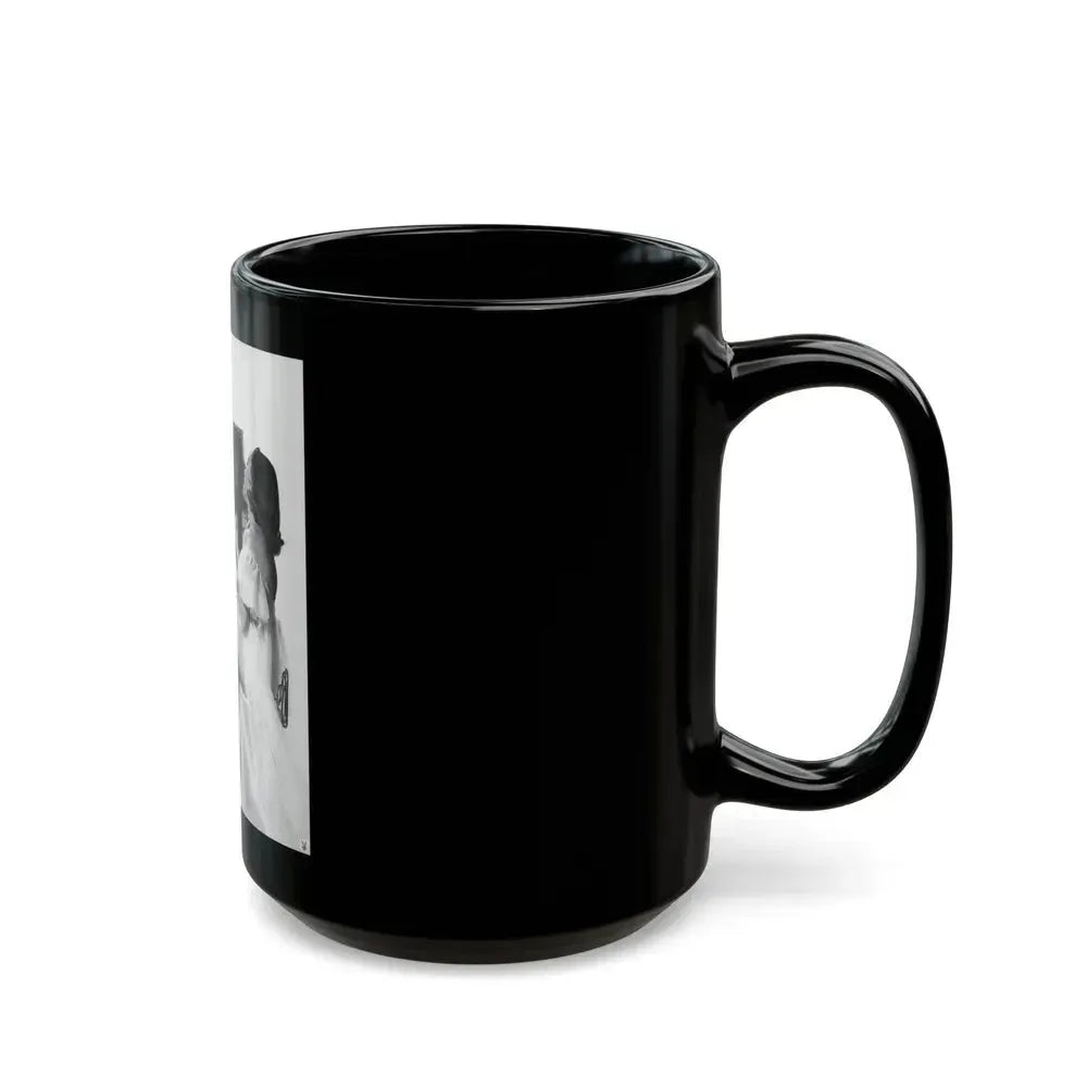 Dawn Richard #07 (Vintage Female Icon) Black Coffee Mug - Go Mug Yourself