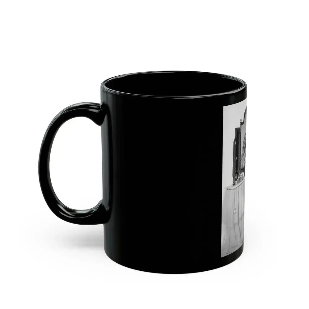 Dawn Richard #07 (Vintage Female Icon) Black Coffee Mug - Go Mug Yourself