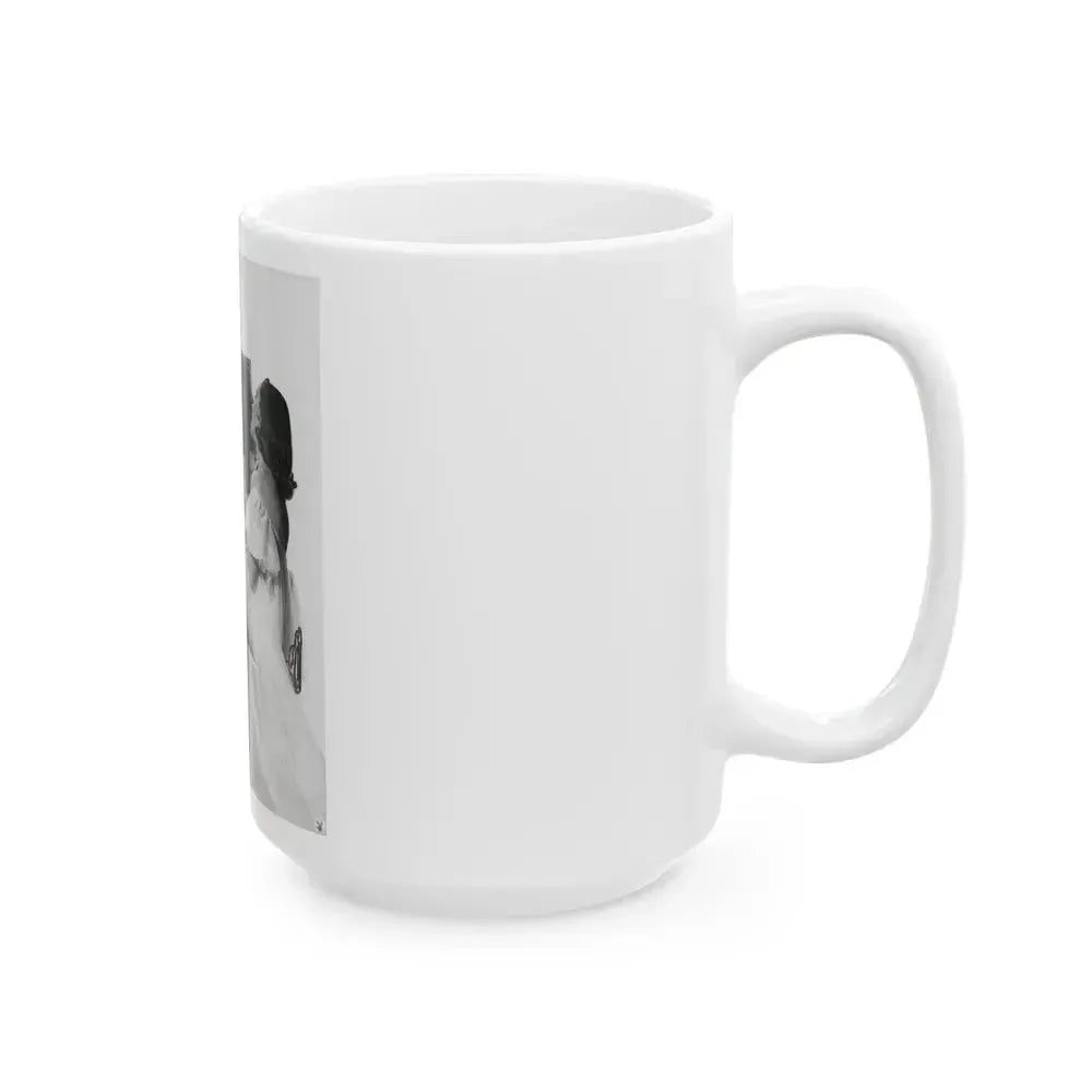 Dawn Richard #07 (Vintage Female Icon) White Coffee Mug - Go Mug Yourself