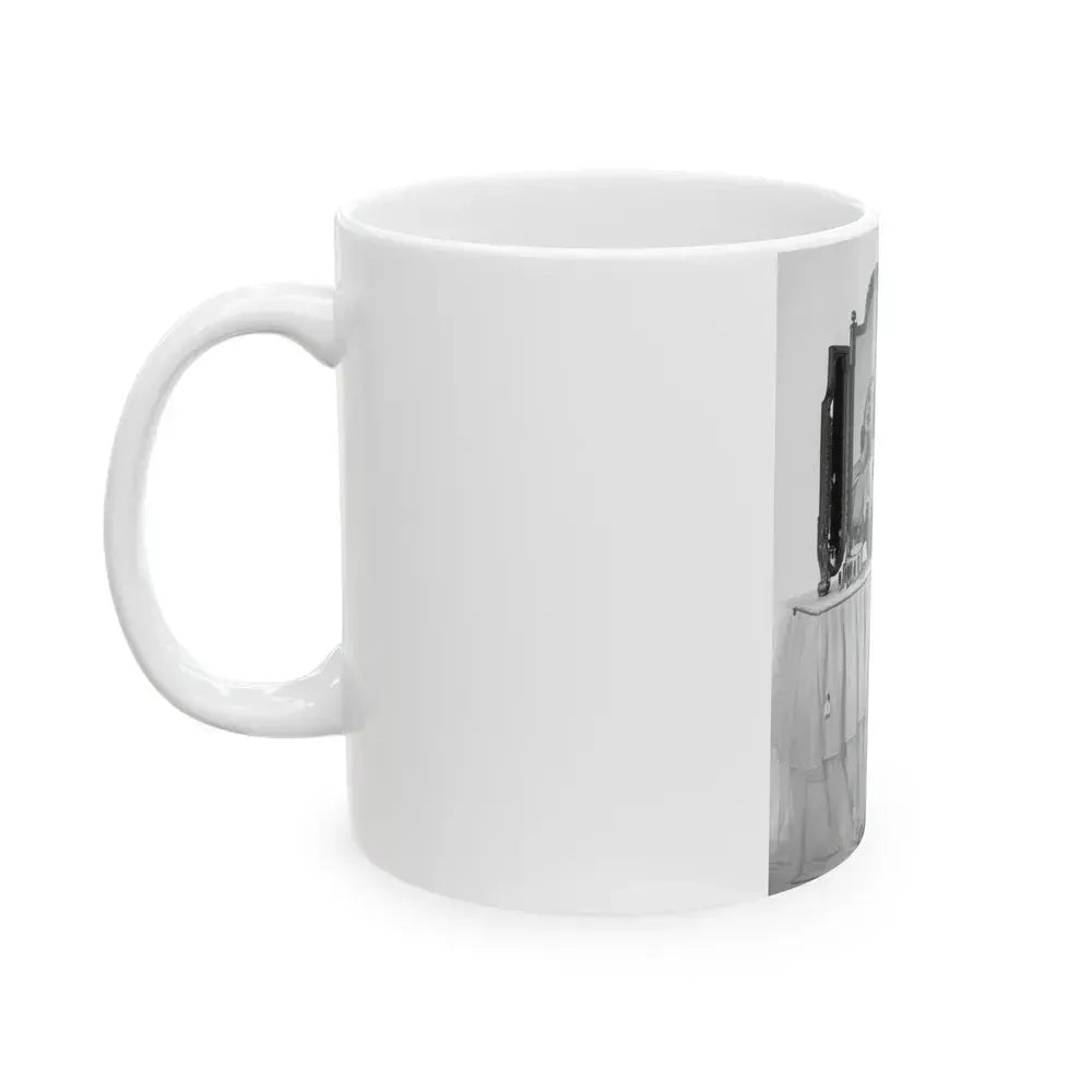 Dawn Richard #07 (Vintage Female Icon) White Coffee Mug - Go Mug Yourself