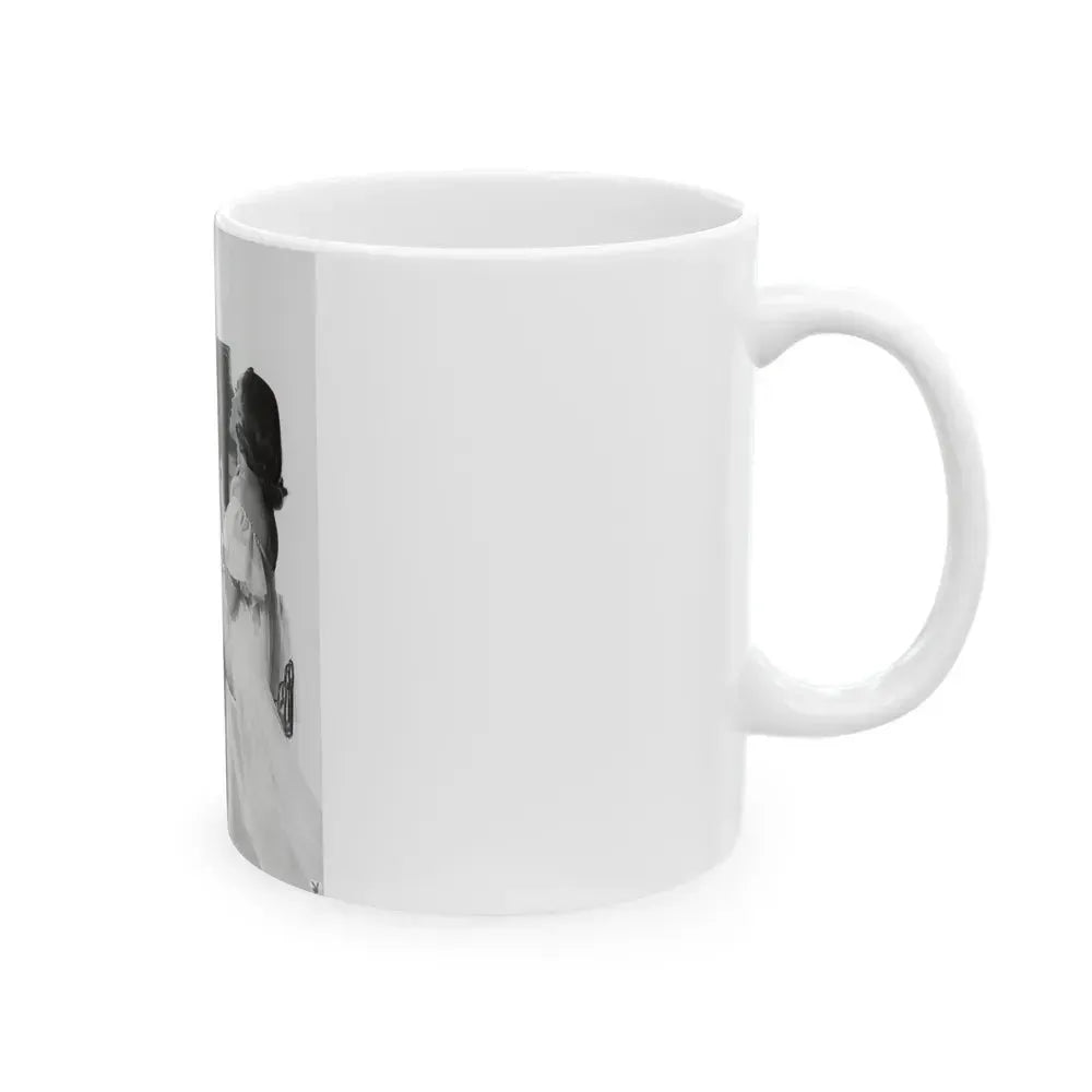 Dawn Richard #07 (Vintage Female Icon) White Coffee Mug - Go Mug Yourself
