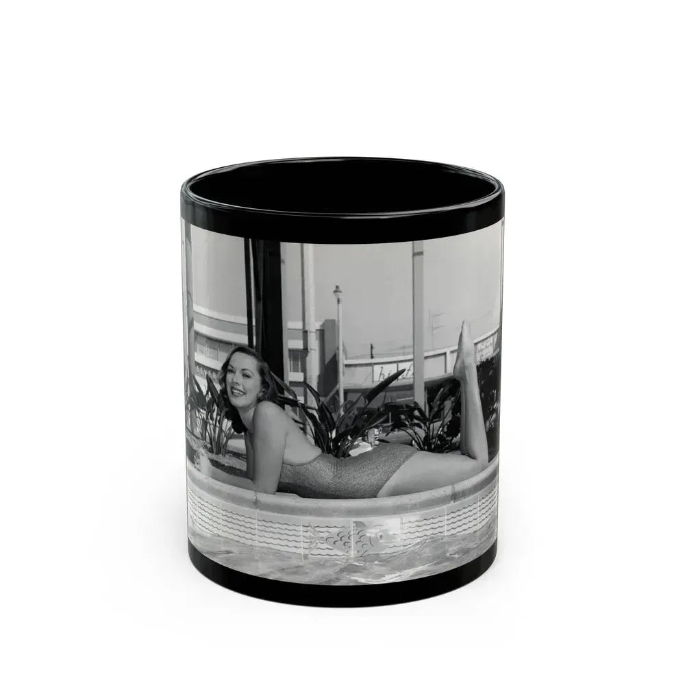 Dawn Richard #10 (Vintage Female Icon) Black Coffee Mug 11oz - Go Mug Yourself