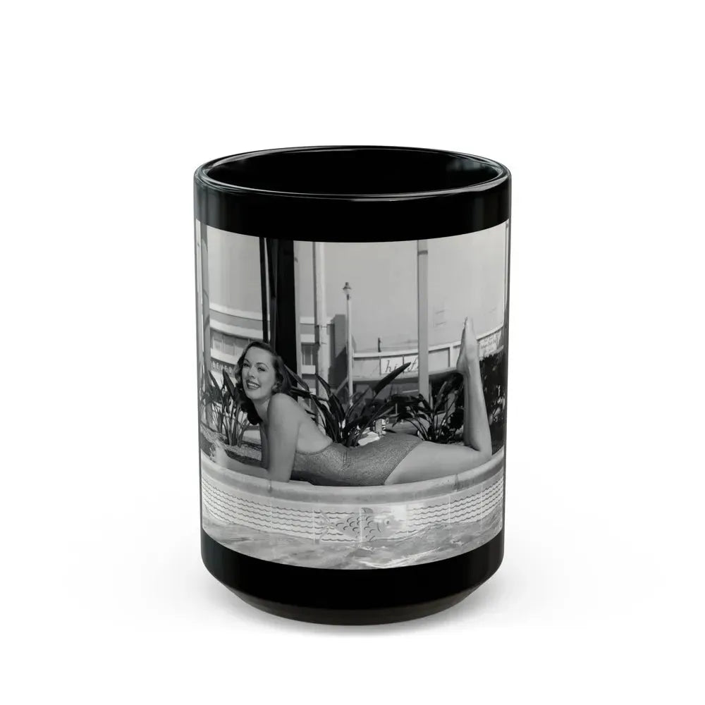 Dawn Richard #10 (Vintage Female Icon) Black Coffee Mug 15oz - Go Mug Yourself