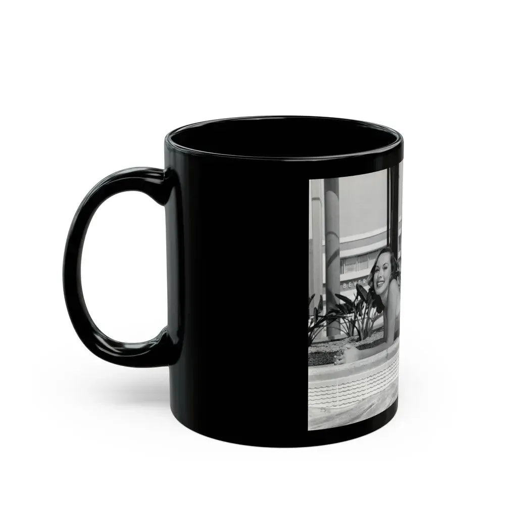 Dawn Richard #10 (Vintage Female Icon) Black Coffee Mug - Go Mug Yourself