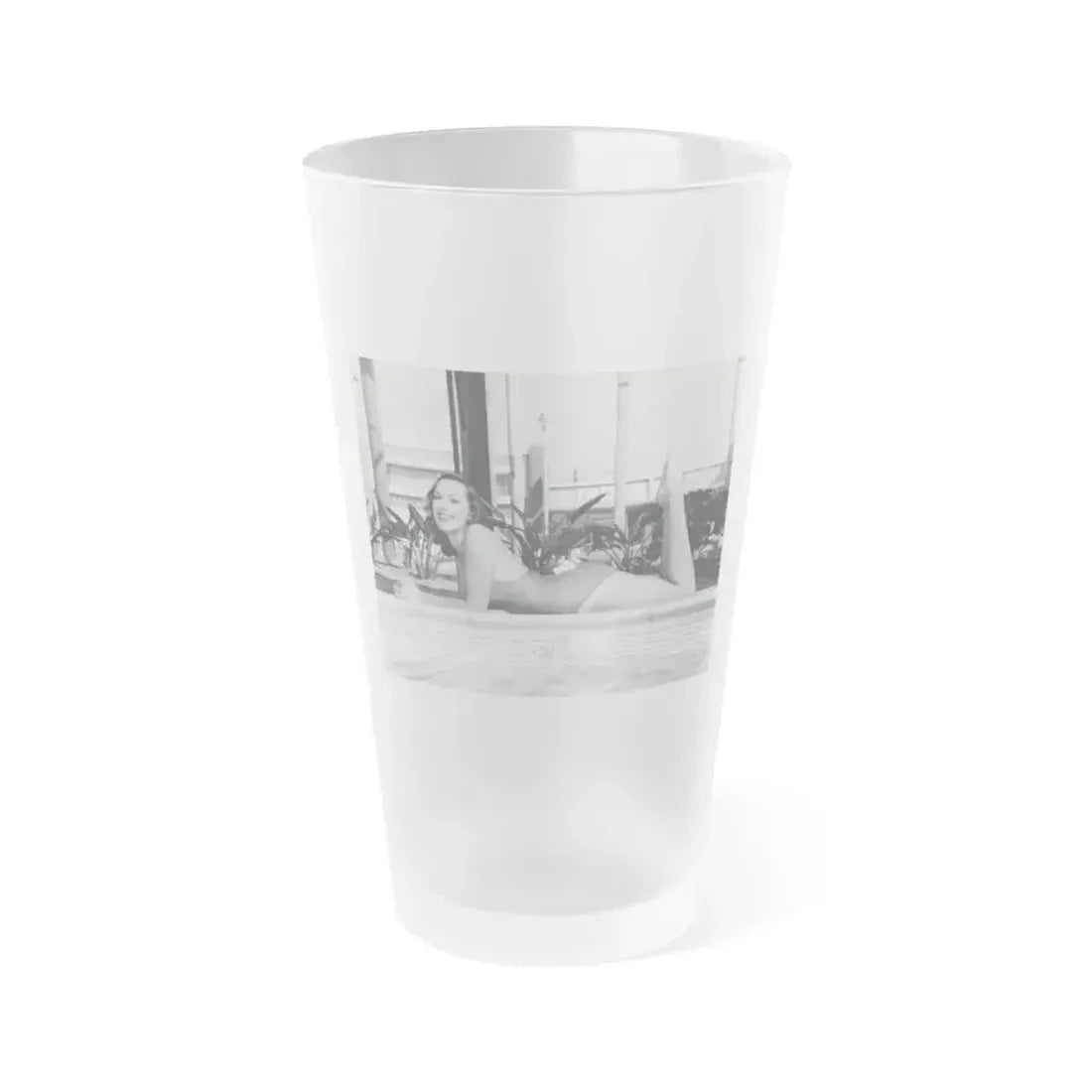 Dawn Richard #10 (Vintage Female Icon) Frosted Pint Glass 16oz 16oz Frosted - Go Mug Yourself