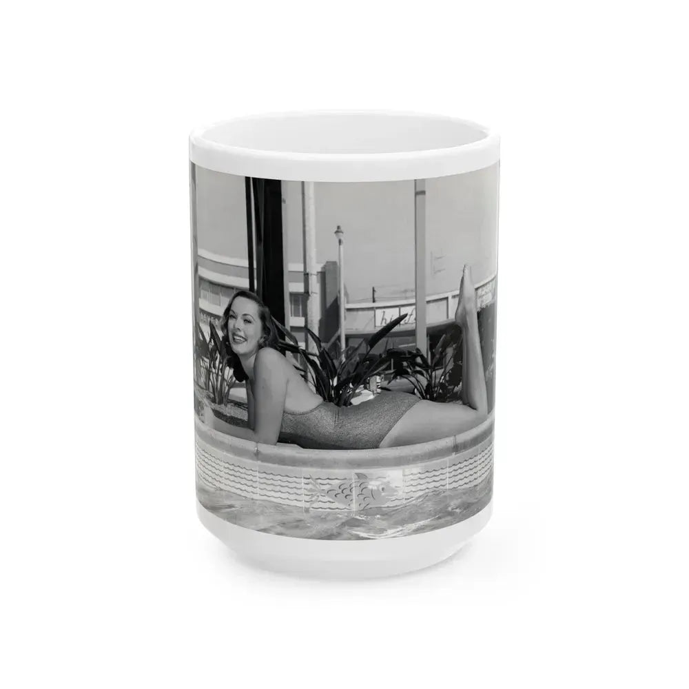 Dawn Richard #10 (Vintage Female Icon) White Coffee Mug 15oz - Go Mug Yourself
