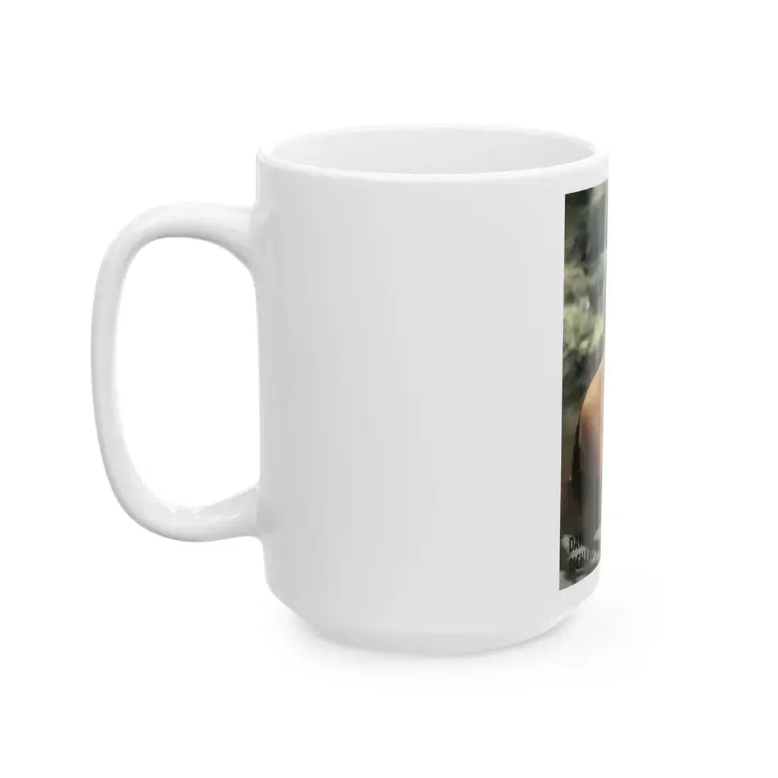 Dawn Richard #107 - Dawn on 2.5x3.5 Playboy Collector Card (Vintage Female Icon) White Coffee Mug - Go Mug Yourself