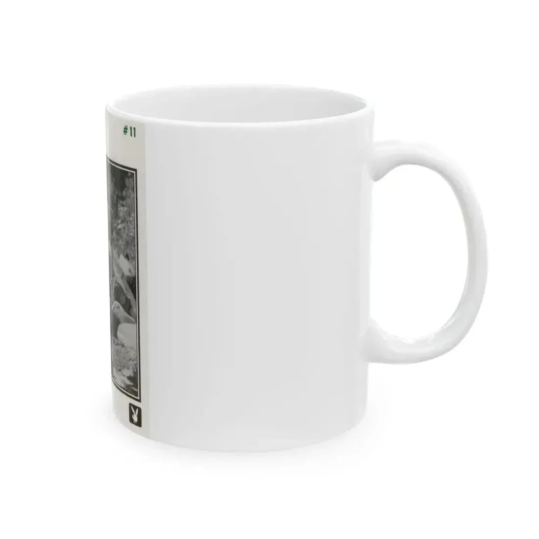 Dawn Richard #108 - Dawn on 2.5x3.5 Playboy Collector Card (Vintage Female Icon) White Coffee Mug - Go Mug Yourself