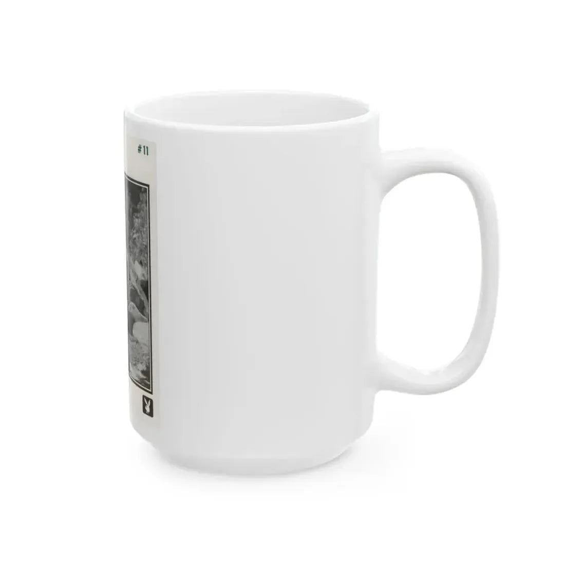 Dawn Richard #108 - Dawn on 2.5x3.5 Playboy Collector Card (Vintage Female Icon) White Coffee Mug - Go Mug Yourself