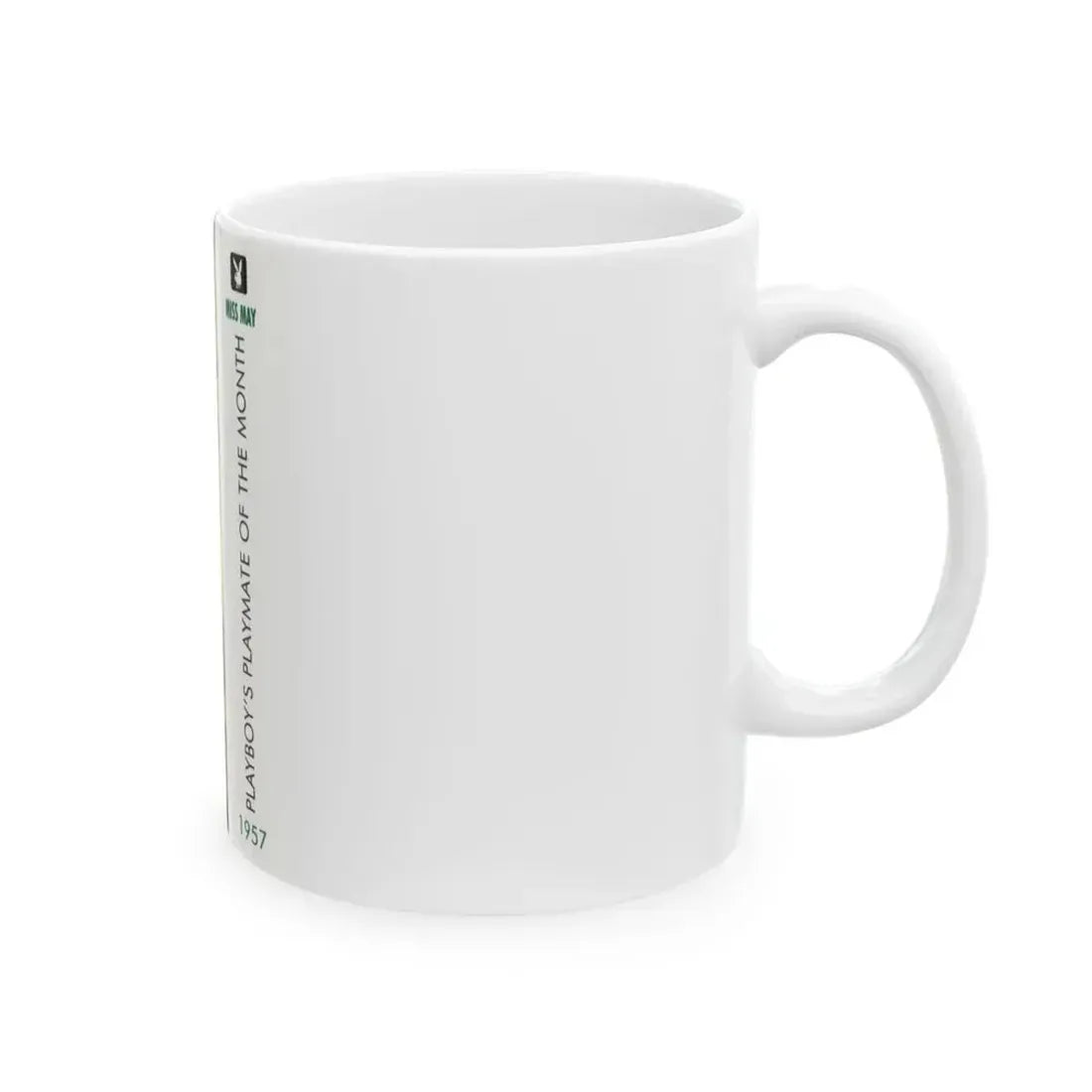 Dawn Richard #109 - Dawn on 2.5x3.5 Playboy Collector Card (Vintage Female Icon) White Coffee Mug - Go Mug Yourself