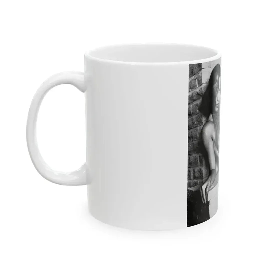 Dawn Richard #17 - See through top (Vintage Female Icon) White Coffee Mug - Go Mug Yourself