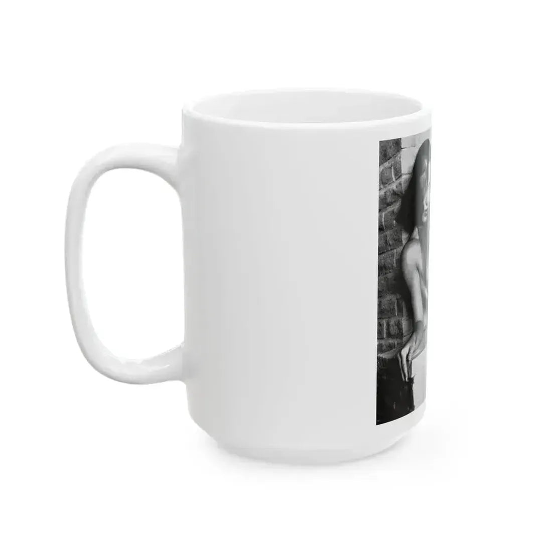 Dawn Richard #17 - See through top (Vintage Female Icon) White Coffee Mug - Go Mug Yourself