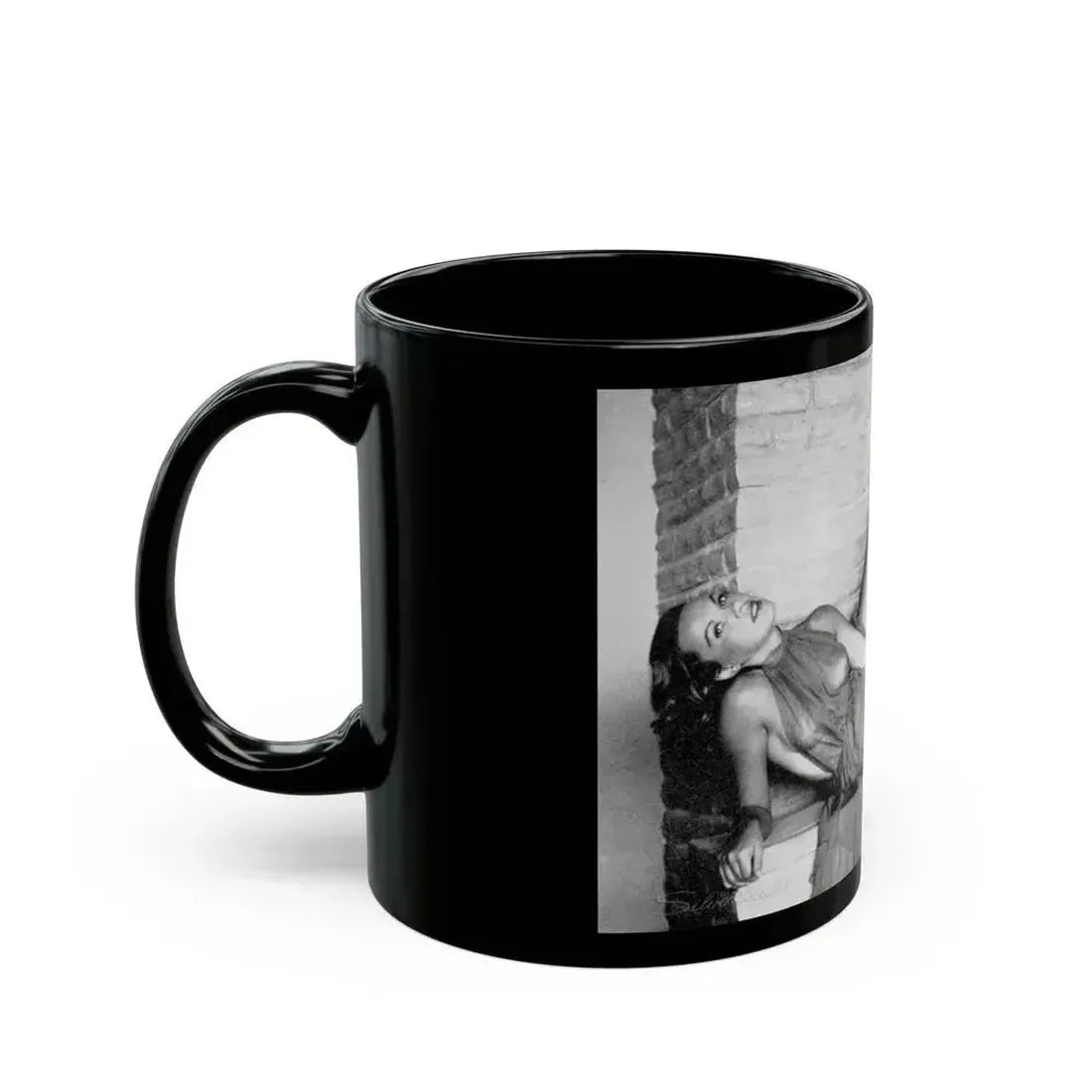 Dawn Richard #18 - See through top (Vintage Female Icon) Black Coffee Mug - Go Mug Yourself