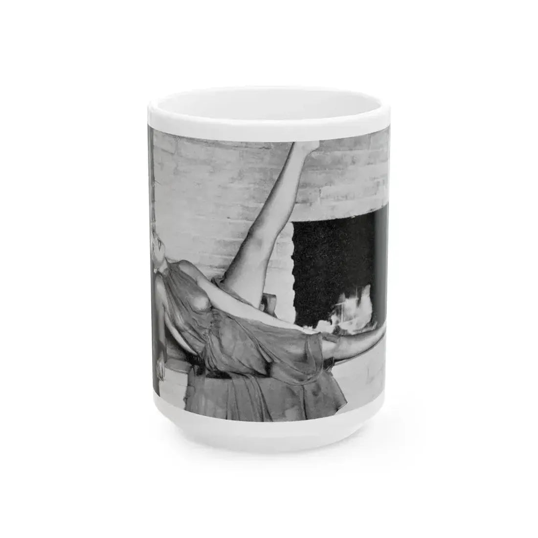 Dawn Richard #18 - See through top (Vintage Female Icon) White Coffee Mug 15oz - Go Mug Yourself