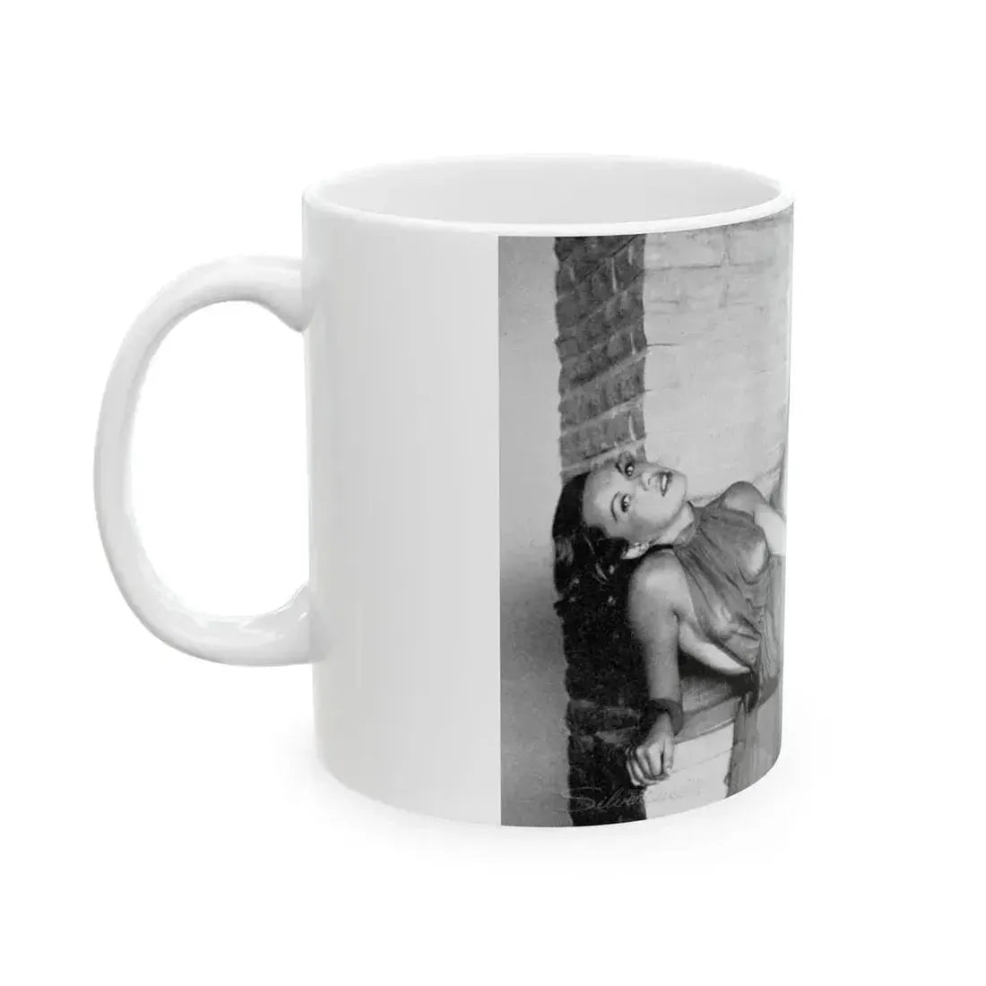 Dawn Richard #18 - See through top (Vintage Female Icon) White Coffee Mug - Go Mug Yourself