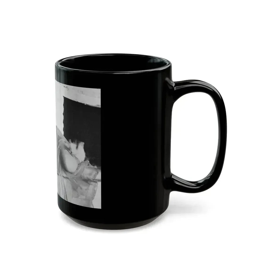 Dawn Richard #19 - See through top (Vintage Female Icon) Black Coffee Mug - Go Mug Yourself