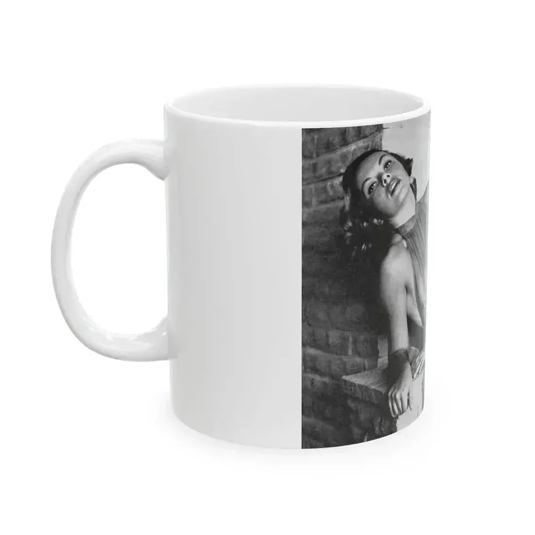 Dawn Richard #19 - See through top (Vintage Female Icon) White Coffee Mug - Go Mug Yourself