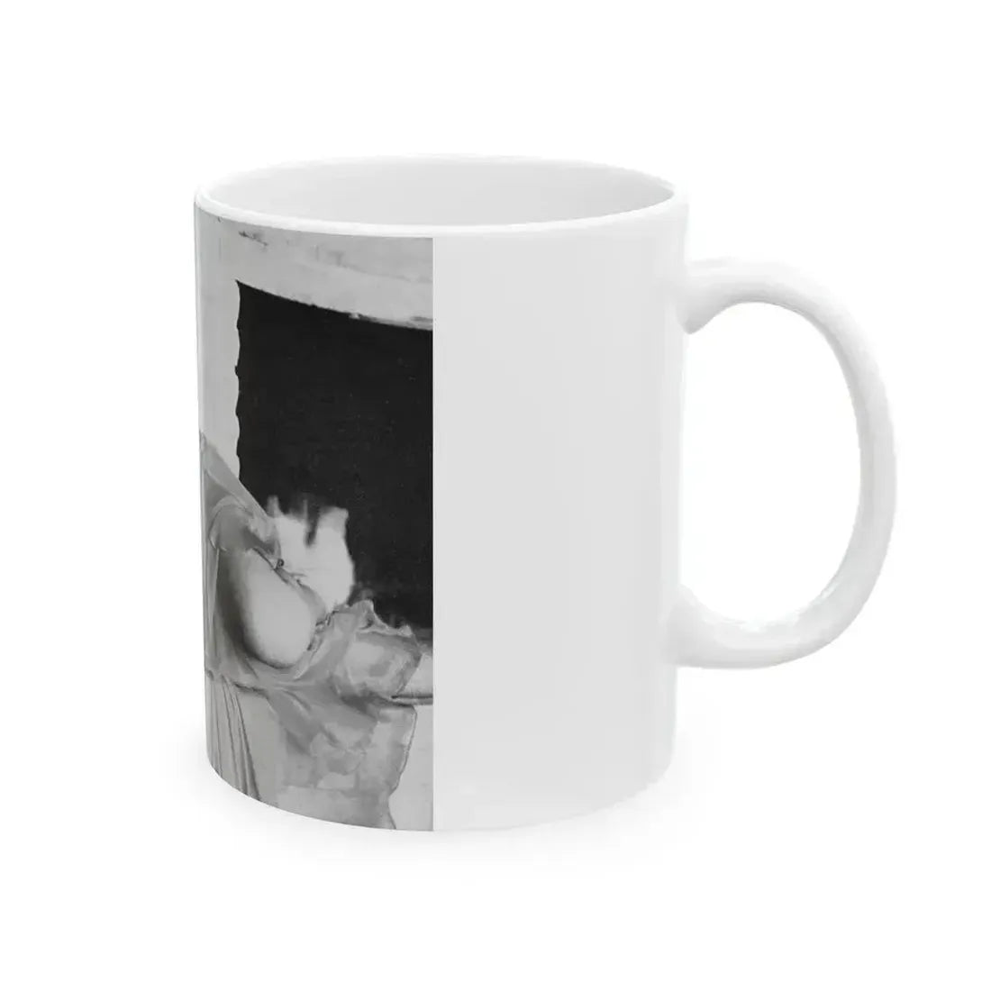 Dawn Richard #19 - See through top (Vintage Female Icon) White Coffee Mug - Go Mug Yourself