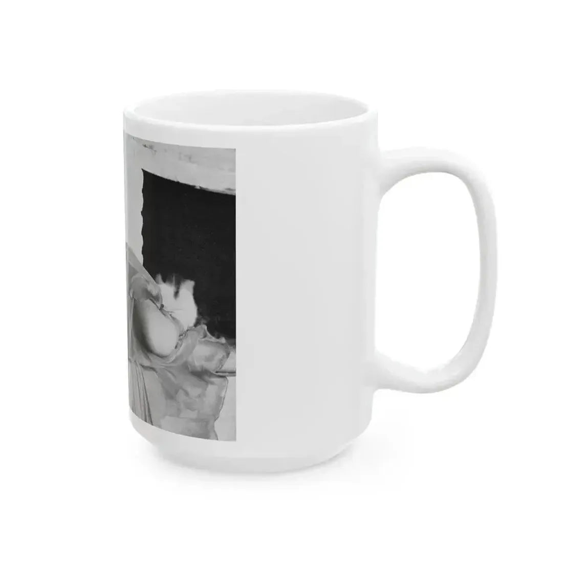 Dawn Richard #19 - See through top (Vintage Female Icon) White Coffee Mug - Go Mug Yourself