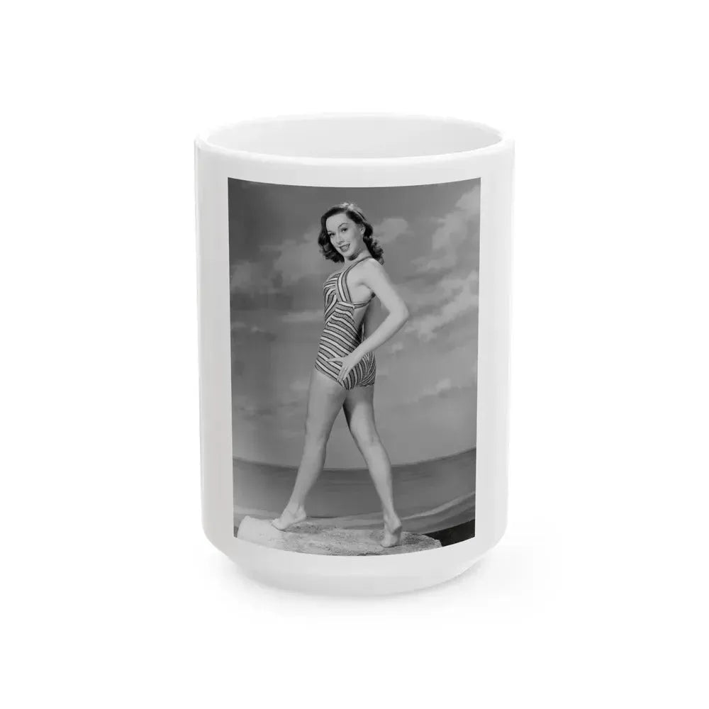 Dawn Richard #21 (Vintage Female Icon) White Coffee Mug 15oz - Go Mug Yourself