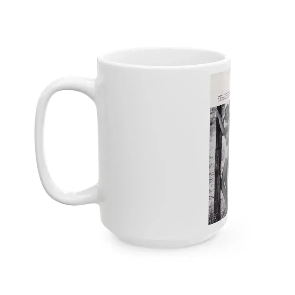 Dawn Richard #24 (Vintage Female Icon) White Coffee Mug - Go Mug Yourself