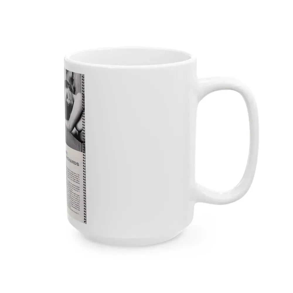 Dawn Richard #24 (Vintage Female Icon) White Coffee Mug - Go Mug Yourself
