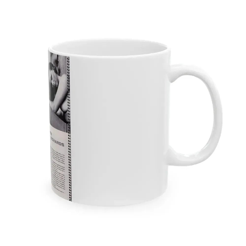 Dawn Richard #24 (Vintage Female Icon) White Coffee Mug - Go Mug Yourself