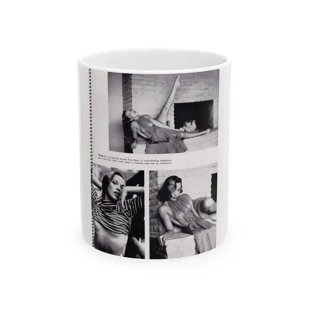Dawn Richard #25 (Vintage Female Icon) White Coffee Mug 11oz - Go Mug Yourself