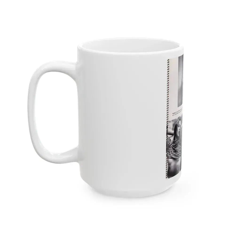 Dawn Richard #25 (Vintage Female Icon) White Coffee Mug - Go Mug Yourself
