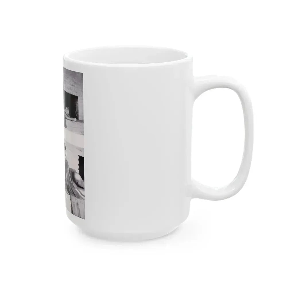 Dawn Richard #25 (Vintage Female Icon) White Coffee Mug - Go Mug Yourself