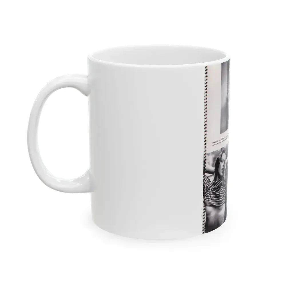 Dawn Richard #25 (Vintage Female Icon) White Coffee Mug - Go Mug Yourself