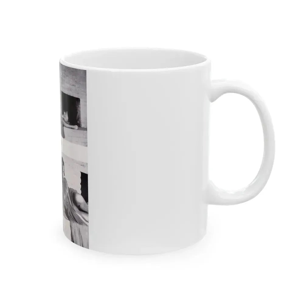 Dawn Richard #25 (Vintage Female Icon) White Coffee Mug - Go Mug Yourself